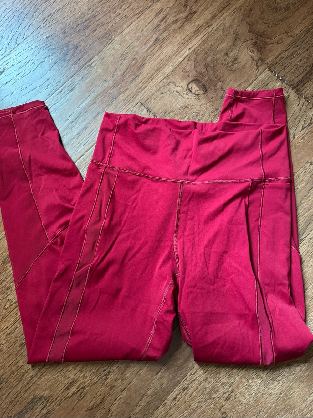 CALIA by Carrie Underwood Red High-Waist Leggings